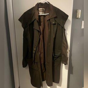 Driza-bone waxed cotton men’s short coat